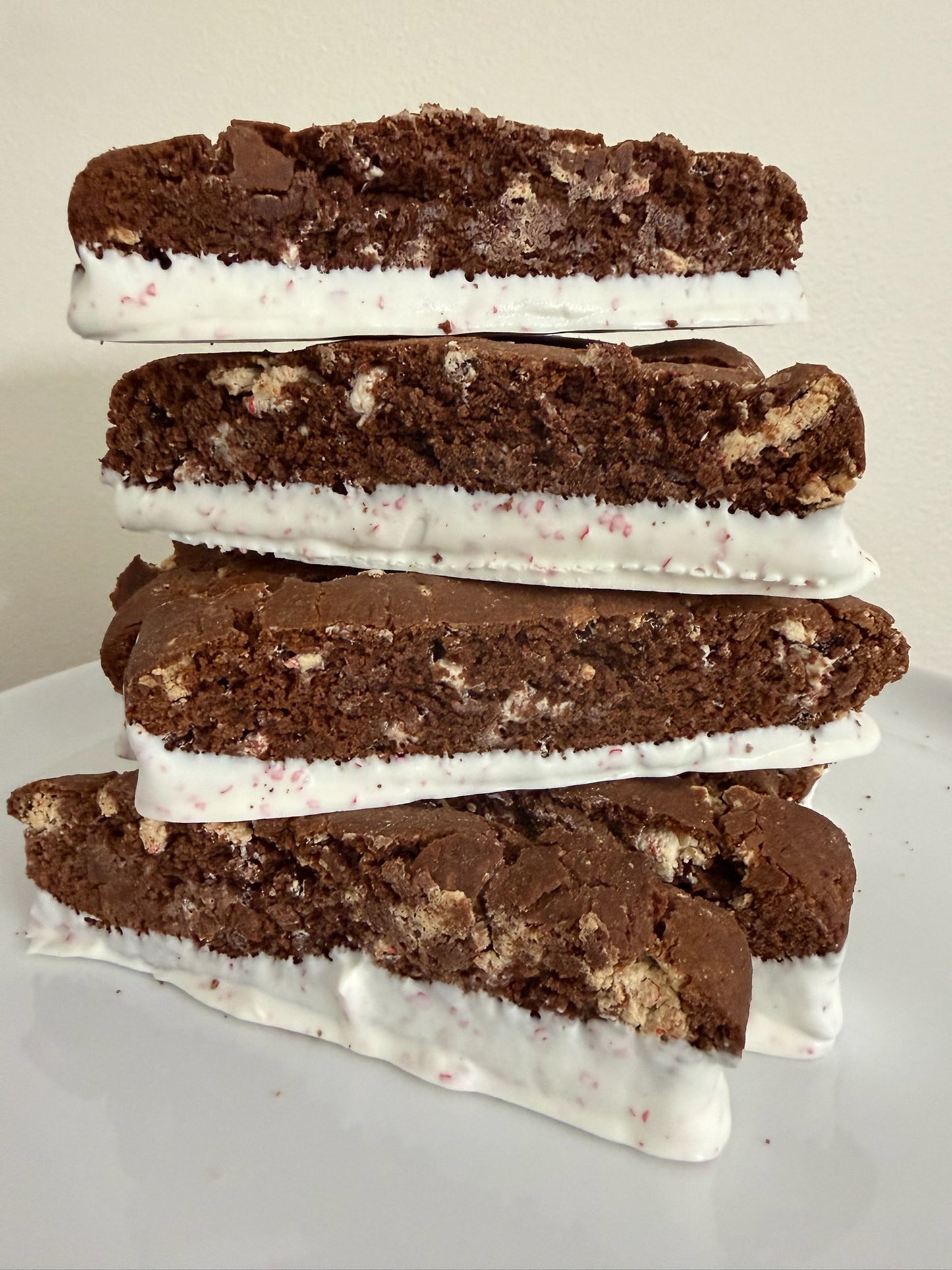 Peppermint Mocha Biscotti