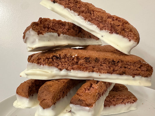 Strawberry & Cream Biscotti